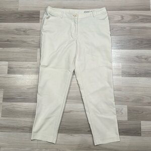 ANNE KLEIN Womens khaki Slacks Size 12